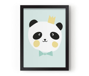 Eef Lillemor - A3 Poster Print - King Panda